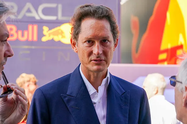 John Elkann, Presidente de Ferrari.