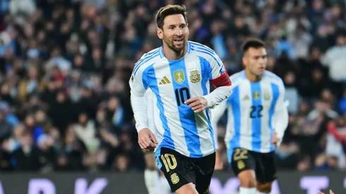 Lionel Messi, máxima figura de la Selección Argentina.