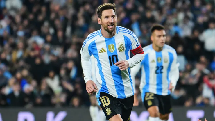 Lionel Messi, máxima figura de la Selección Argentina.