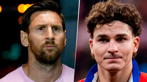 Lionel Messi y Julián Álvarez, figuras de la Selección Argentina.