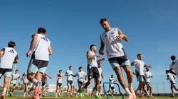 El seleccionado argentino trabaja pensando en el amistoso ante Angola.