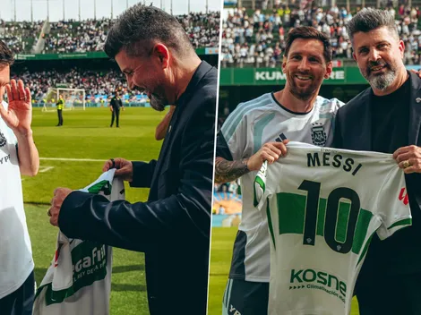 El encuentro de Messi con Bragarnik