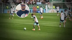 Lionel Messi regaló pelotas en el entrenamiento de la Selección.