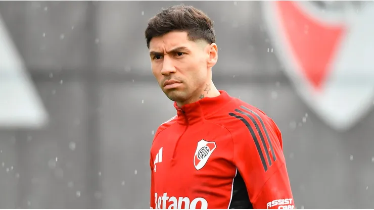 Montiel, otra baja de River para visitar a Vélez