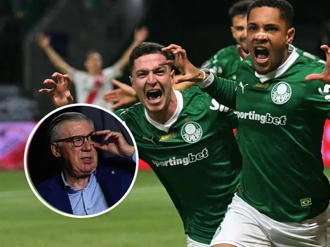 Fue figura contra River en la Copa Libertadores con Palmeiras y Ancelotti lo piensa para el Mundial: "Su nivel es muy alto"