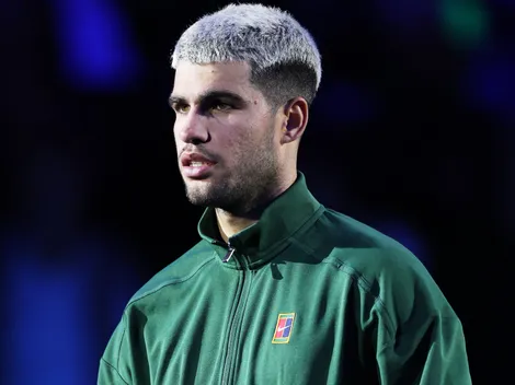 Carlos Alcaraz: "Ni cerca de Djokovic, Federer y Nadal"