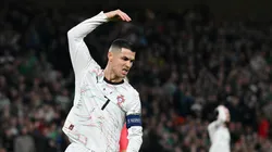 Cristiano Ronaldo fue expulsado en el partido entre Irlanda y Portugal.