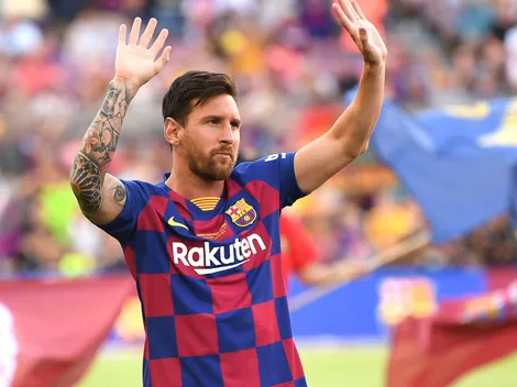 Tras su visita al Camp Nou, Laporta anunció la creación de una estatua de Messi en Barcelona: "Nos ha marcado a todos"