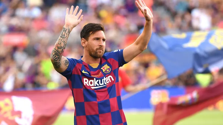Lionel Messi durante su etapa en Barcelona.