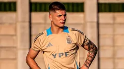Thomas De Martis, delantero de la Selección Argentina Sub 17.