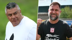 Walter Otta y Claudio Tapia, protagonistas de este nuevo escándalo.