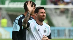 El astro argentino disputa una nueva Fecha FIFA a las órdenes de Lionel Scaloni.