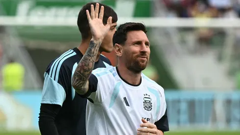 El astro argentino disputa una nueva Fecha FIFA a las órdenes de Lionel Scaloni.
