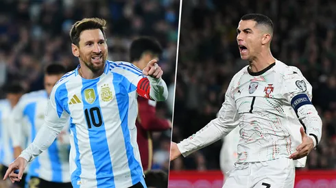 Lionel Messi y Cristiano Ronaldo, astros del fútbol.