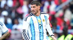 Rodrigo De Paul, mediocampista y referente de la Selección Argentina.