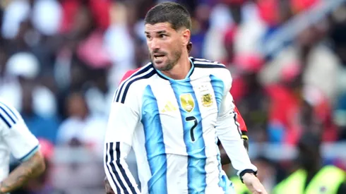Rodrigo De Paul, mediocampista y referente de la Selección Argentina.