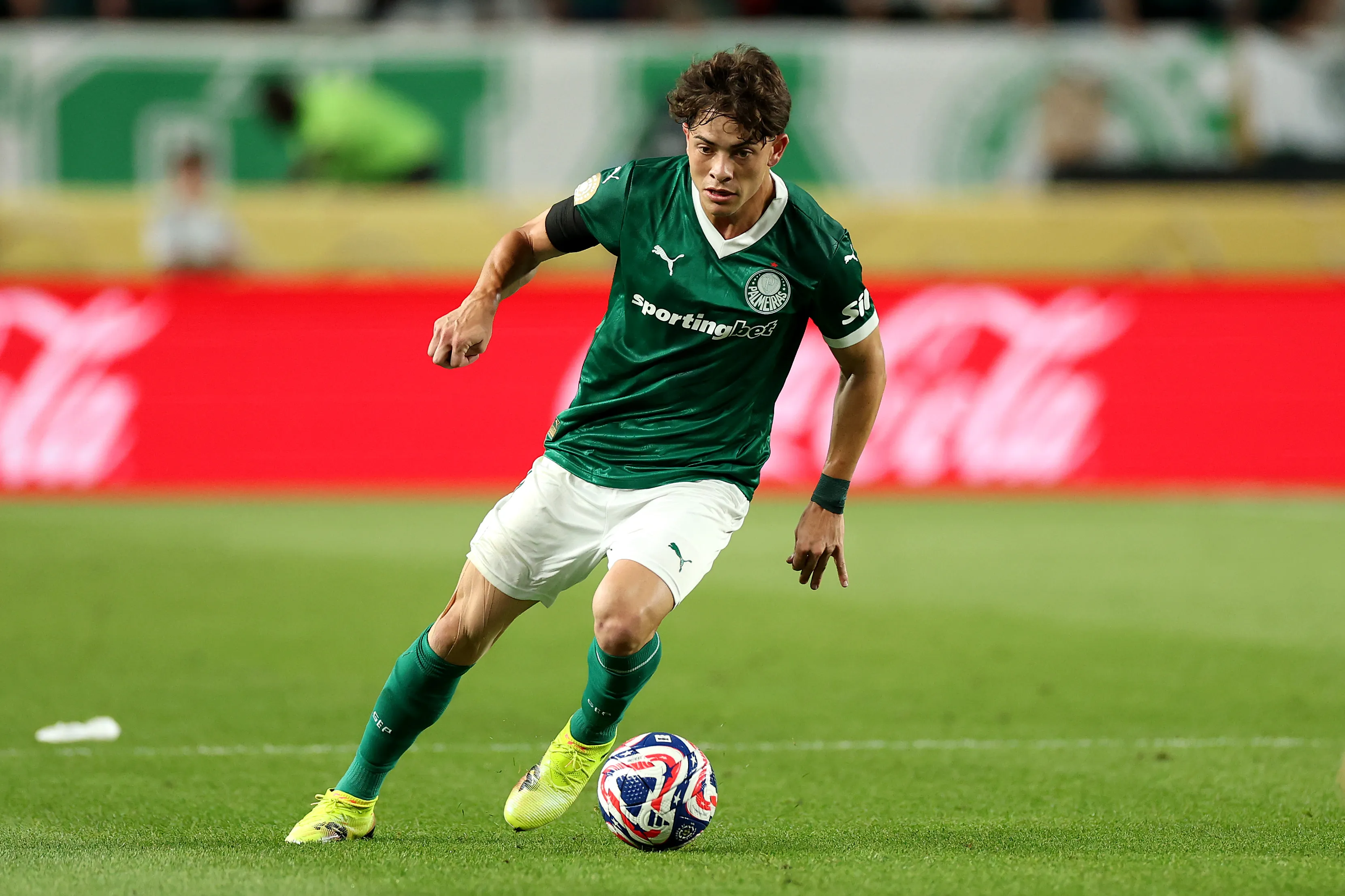 Agustín Giay, defensor argentino de Palmeiras. (Getty Images)