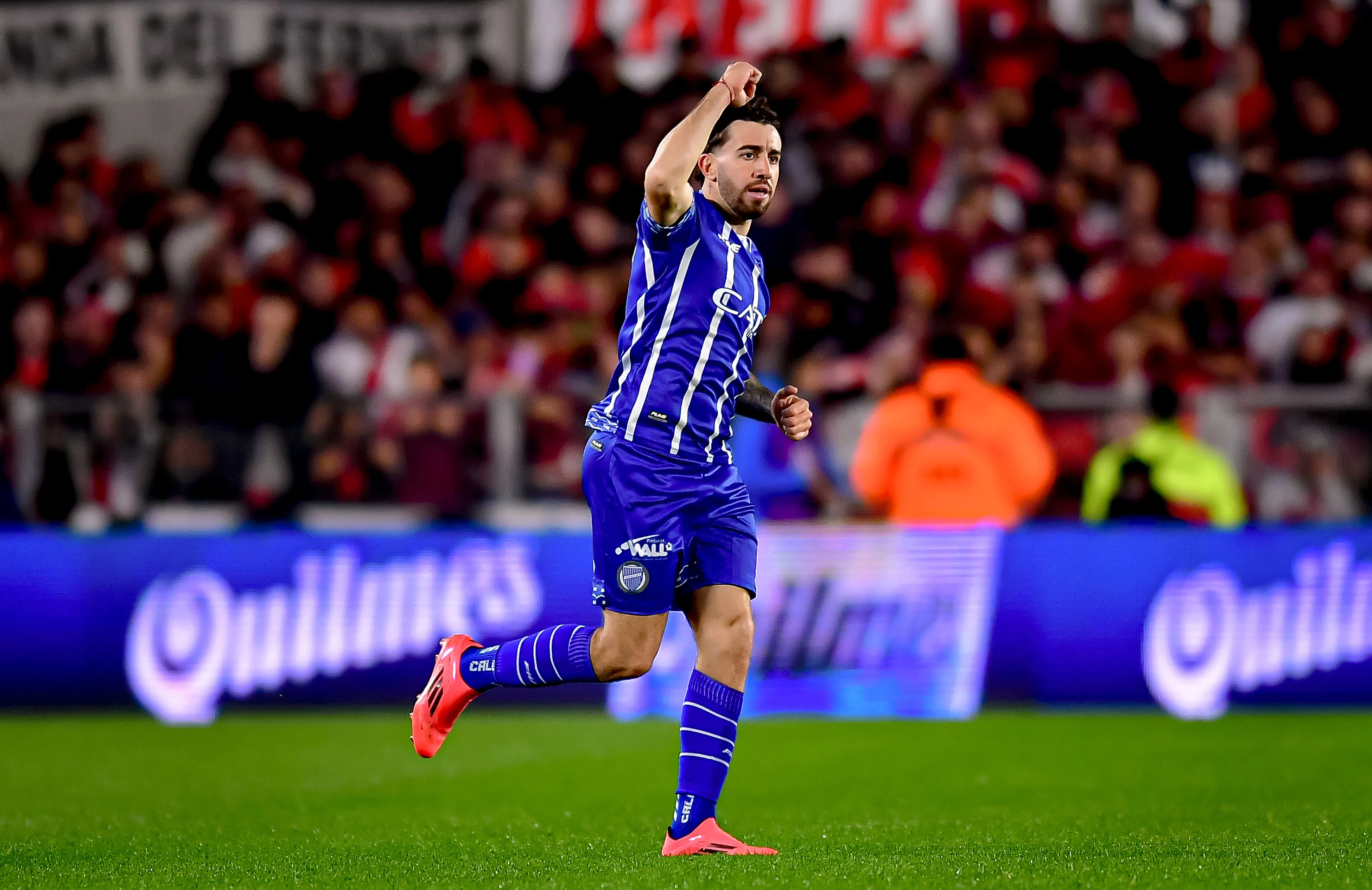 Agustín Auzmendi, delantero de Godoy Cruz. (Getty Images)