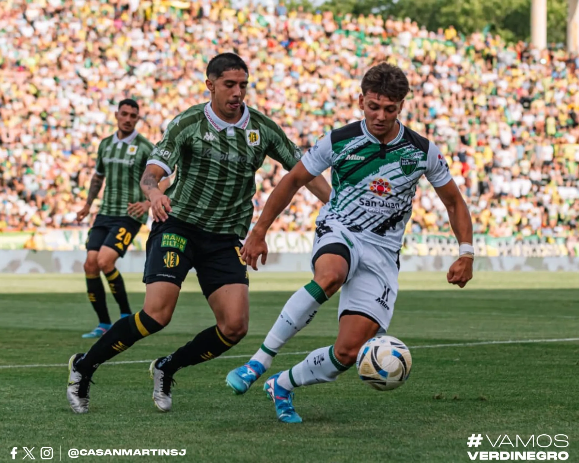 Aldosivi recibió a San Martín de San Juan en Mar del Plata. (Foto: Prensa San Martín de San Juan).