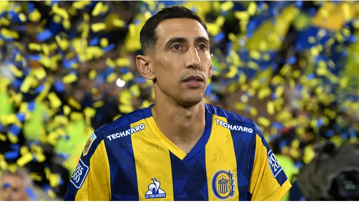 Ángel Di María, víctima de un acto de vandalismo en Rosario.