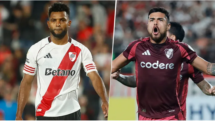 Miguel Borja y Paulo Díaz fueron borrados de River por Marcelo Gallardo.
