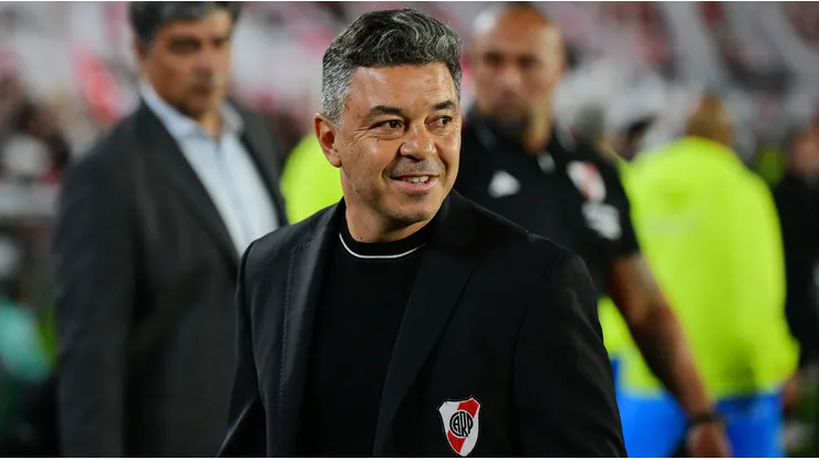 Gallardo, entrenador de River.