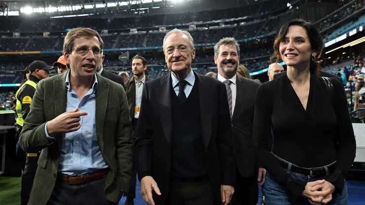 Florentino Pérez, presidente de Real Madrid.