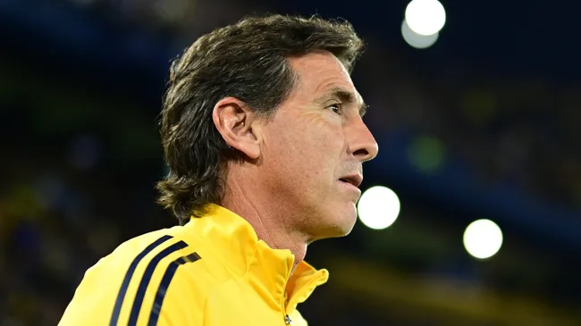 Claudio Úbeda, entrenador de Boca (Getty).