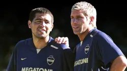 Riquelme y Palermo, una de las duplas más recordadas en la historia de Boca.
