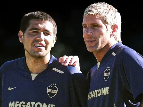 Juan Román Riquelme eligió los tres delanteros con los que mejor se entendió y diferenció a Martín Palermo del resto