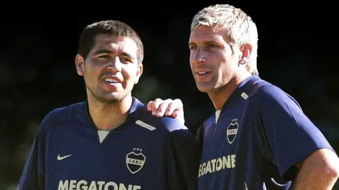 Riquelme y Palermo, una de las duplas más recordadas en la historia de Boca.
