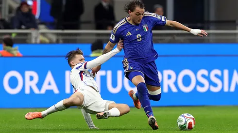 La prensa italiana rescató la labor de Mateo Retegui en la goleada 4 a 1 que sufrió la Azzurra ante Noruega en San Siro.