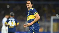 Edinson Cavani, delantero uruguayo de Boca Juniors.