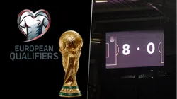 En las Eliminatorias de la UEFA para la Copa del Mundo 2026 se dieron resultados insólitos.