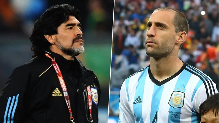 Pablo Zabaleta contó que Diego Maradona lo dejó afuera del Mundial 2010 porque no se cuidó en el Aston Villa vs. Manchester City previo al Argentina vs. Perú por Eliminatorias.