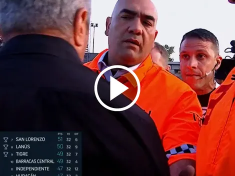 El árbitro de Barracas Central vs. Huracán amenazó a Kudelka: "Te rompo todo"