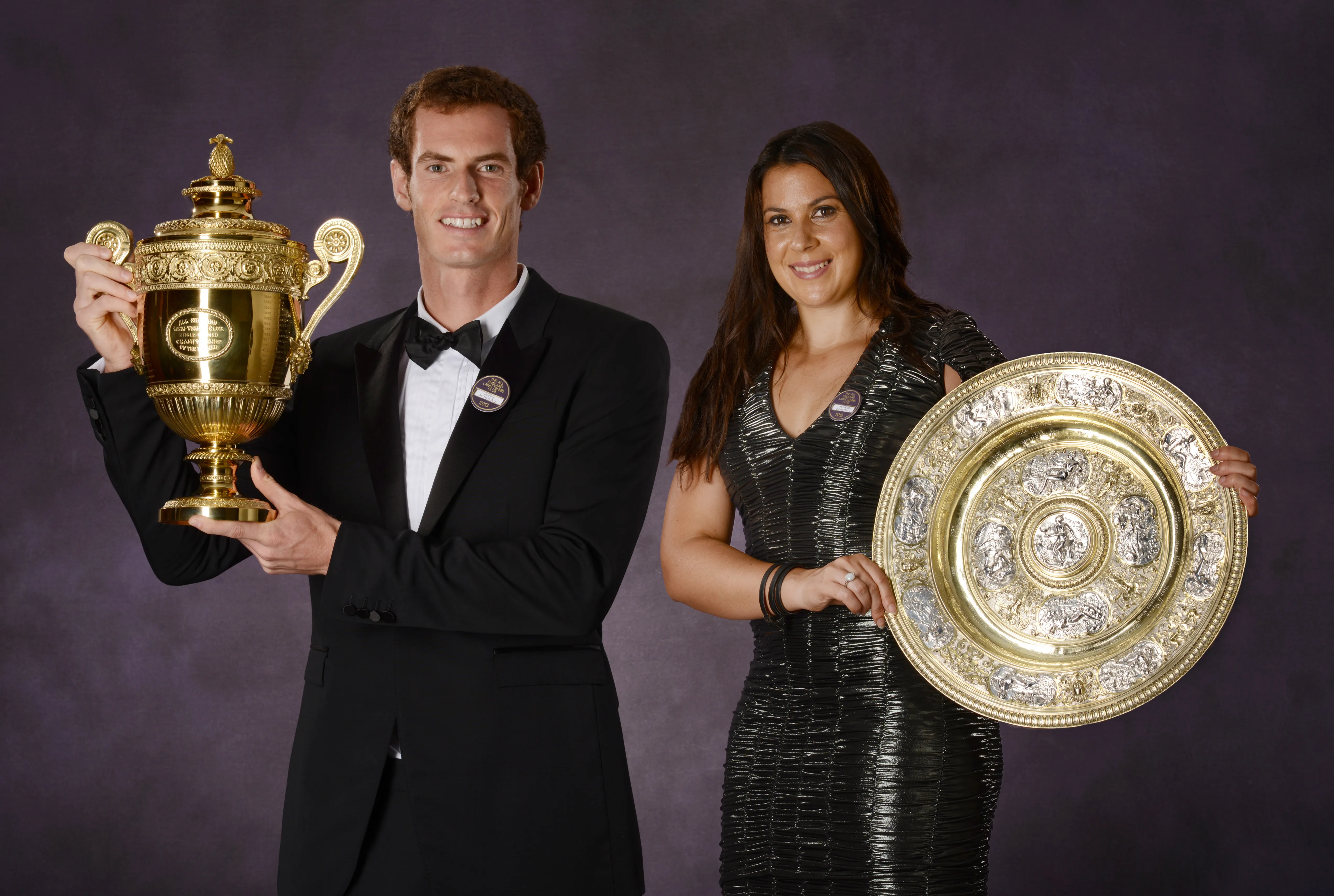 Murray y Bartoli, campeones de Wimbledon 2013. (Foto: Getty).