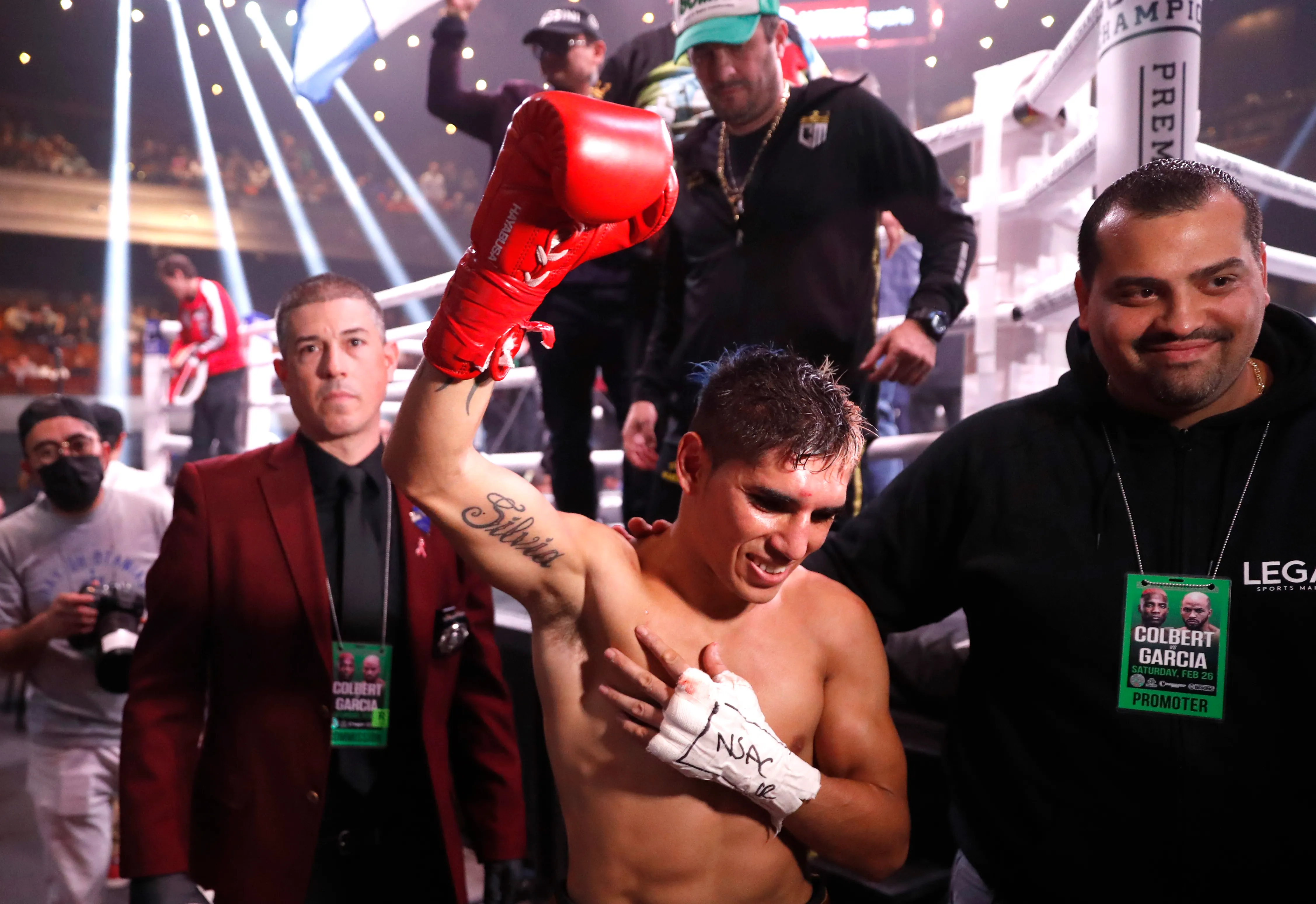 Fernando Martínez ganó los cuatro combates de título mundial que disputó en su carrera. (Foto de Getty).