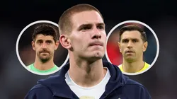 Franco Mastantuono destacó compartir plantel con Thibaut Courtois en el Real Madrid y con el Dibu Martínez en la Selección Argentina.