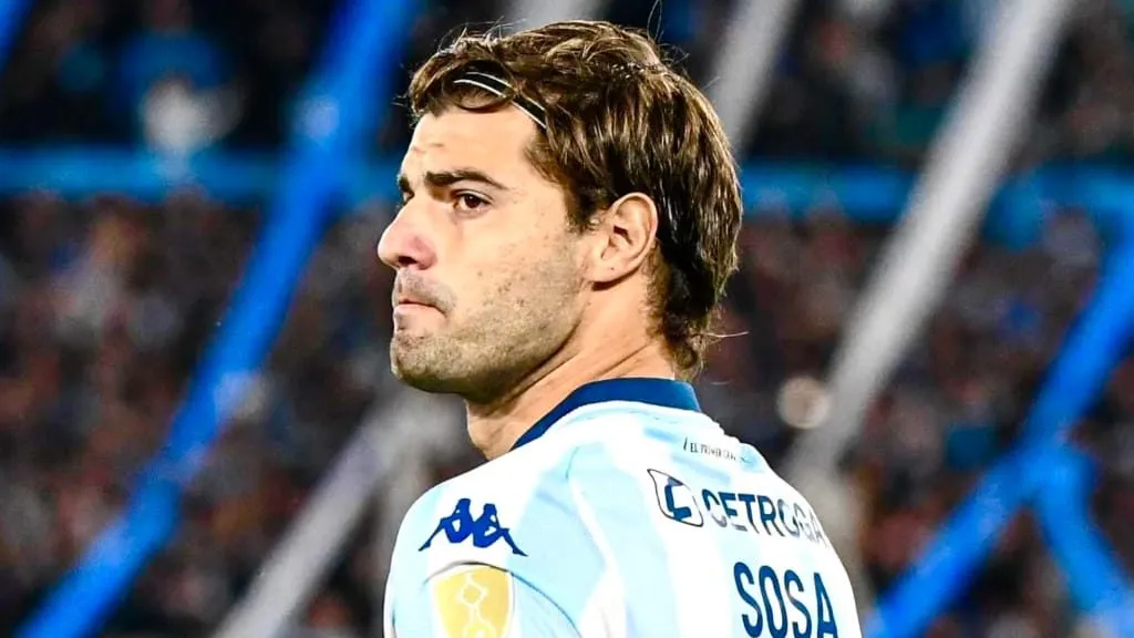 Santiago Sosa, el capitán de Racing.