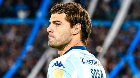 Santiago Sosa, el capitán de Racing.