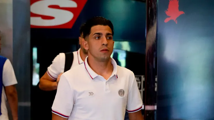 Alexis Cuello, delantero de San Lorenzo.