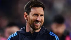 Lionel Messi, delantero de la Selección Argentina.