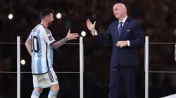 Gianni Infantino deseó ver a Lionel Messi con la Selección Argentina en la Copa del Mundo 2026.