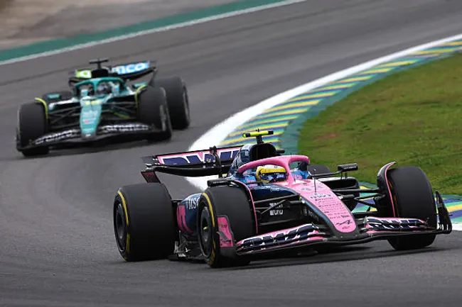 Colapinto mantuvo a Stroll detrás suyo en Brasil.