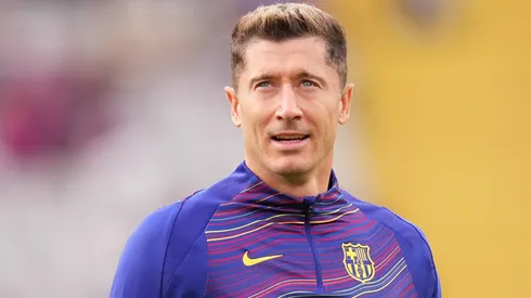 Robert Lewandowski, delantero de Barcelona.