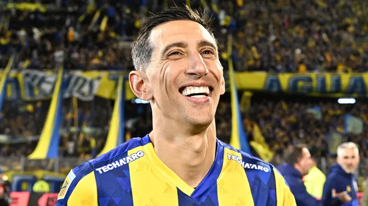 Ángel Di María, futbolista de Rosario Central.