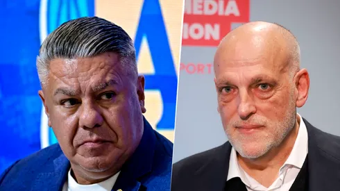 Chiqui Tapia respondió a las críticas que Javier Tebas hizo sobre el fútbol argentino.