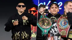 Fernando "Puma Martínez y Jesse "Bam" Rodríguez, boxeadores.