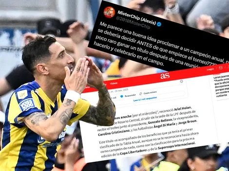 Medios internacionales tildaron de "raro" al título que AFA le dio a Rosario Central